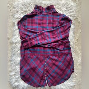 Lucky Brand Back Button Flannel